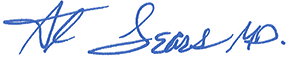 A personal signature backing the Myco Max guarantee
